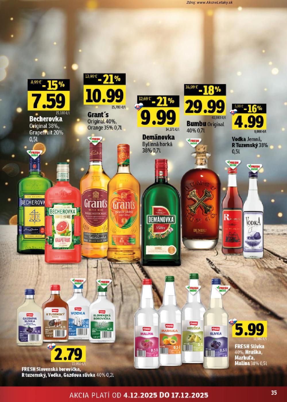 Leták FRESH (4. 12. - 17. 12. 2025) - strana 35 z 50