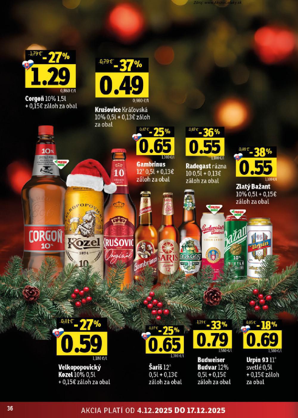 Leták FRESH (4. 12. - 17. 12. 2025) - strana 36 z 50