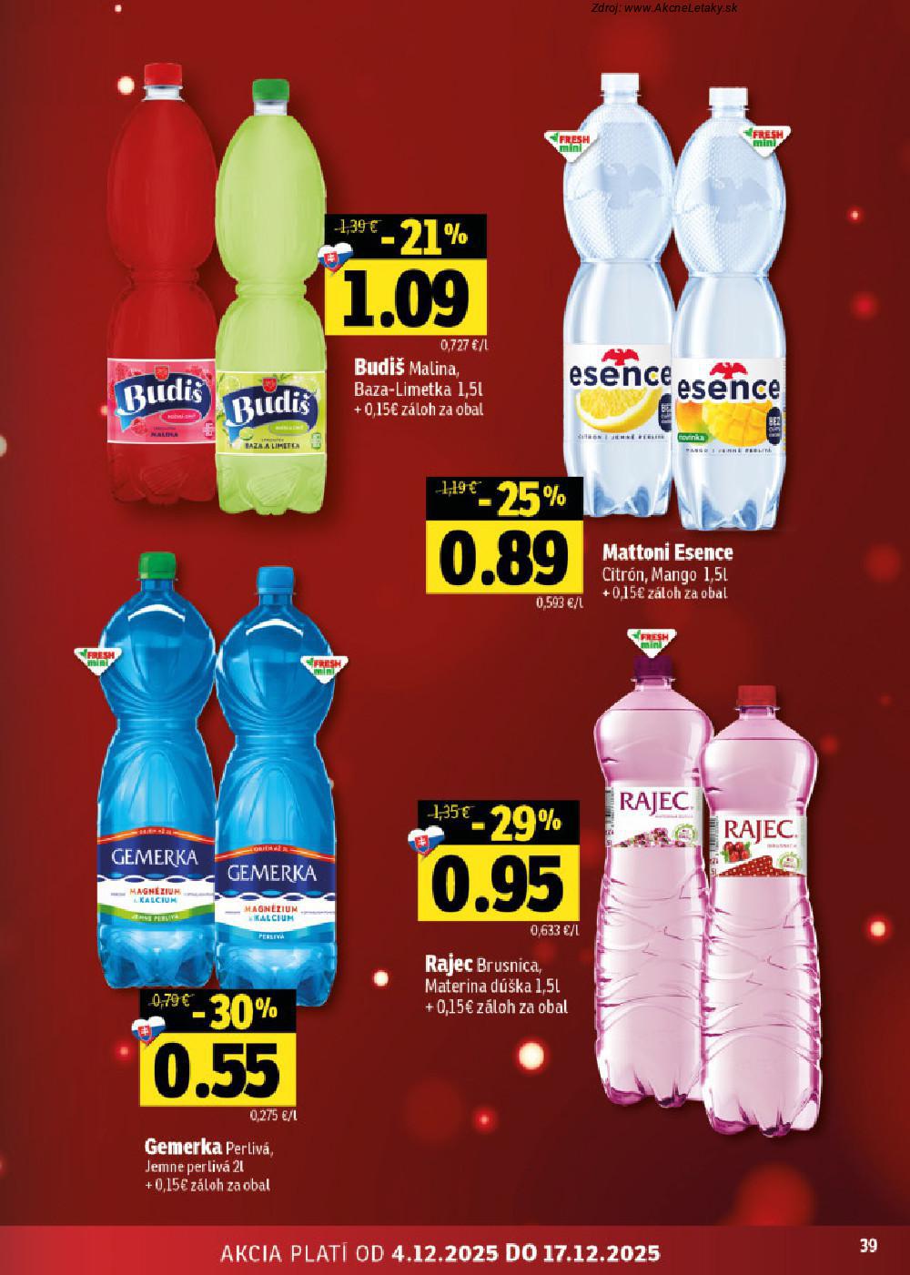 Leták FRESH (4. 12. - 17. 12. 2025) - strana 39 z 50