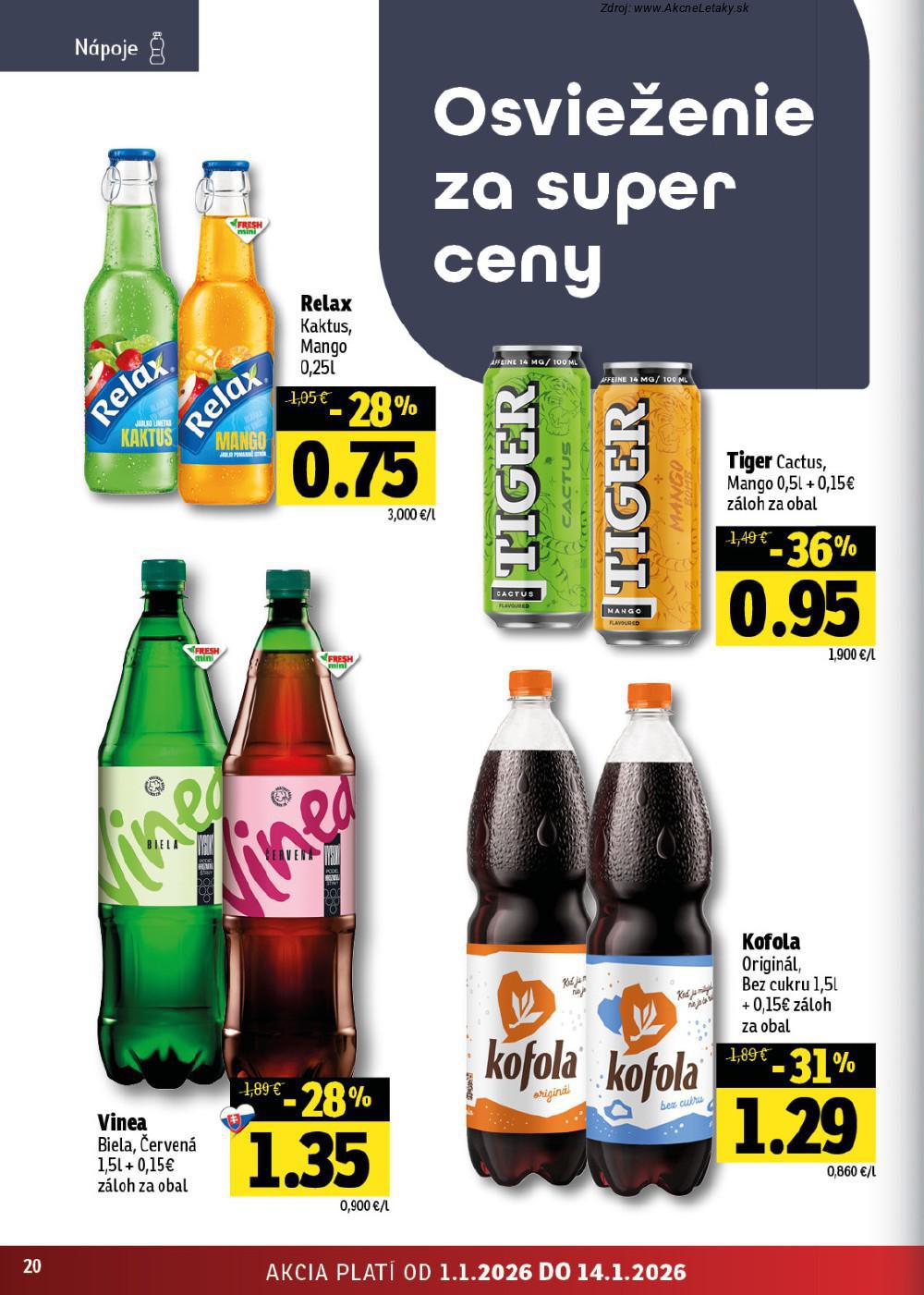 Leták FRESH (1. 1. - 14. 1. 2026) - strana 20 z 34