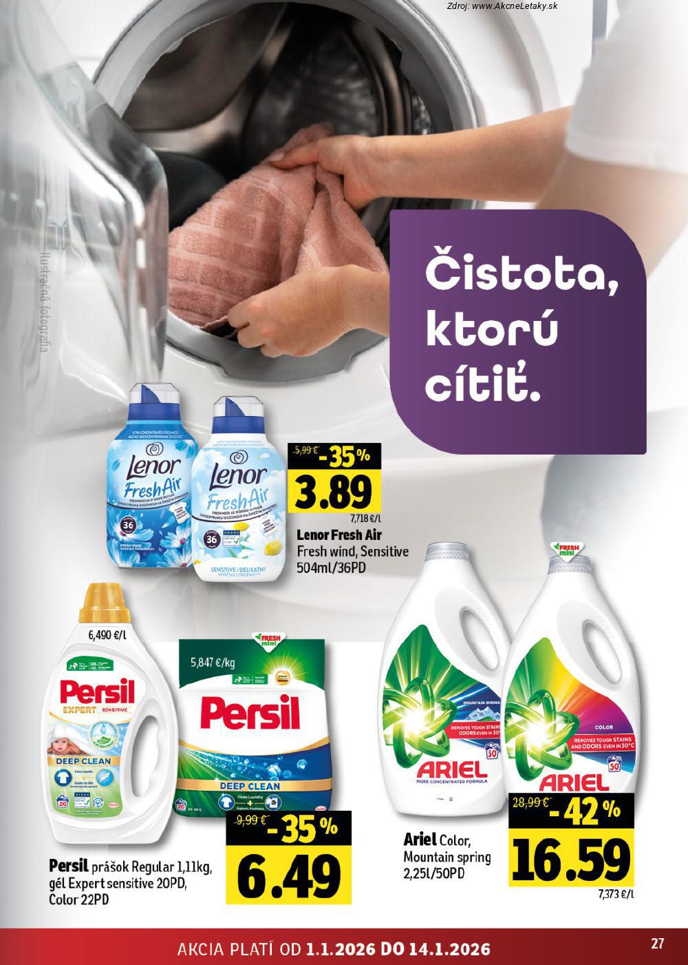 Leták FRESH (1. 1. - 14. 1. 2026) - strana 27 z 34