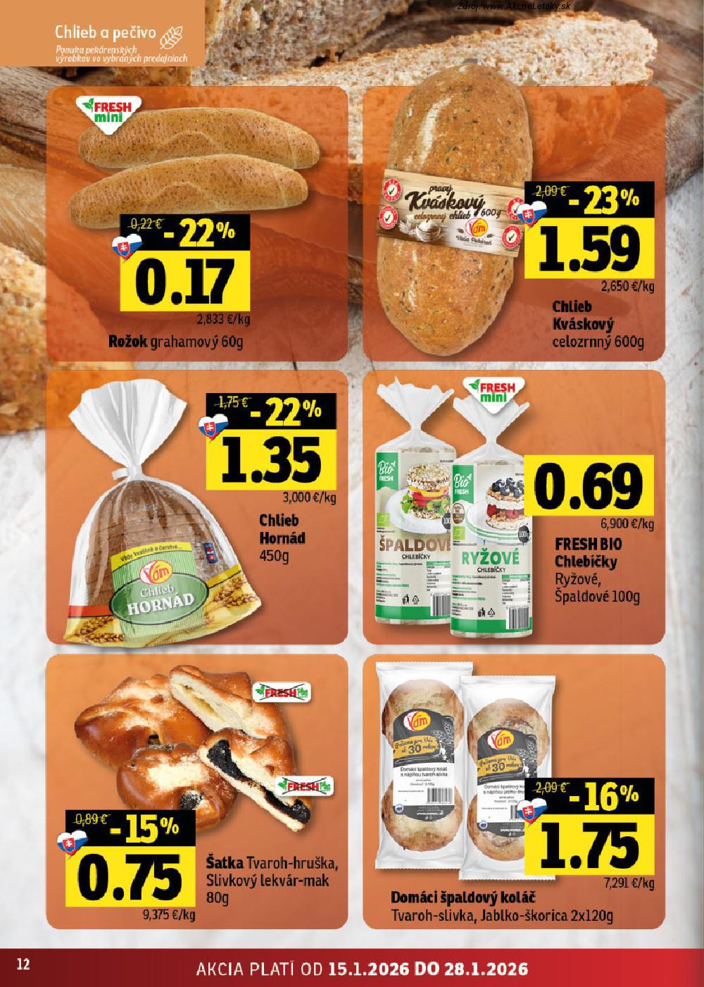 Leták FRESH (15. 1. - 28. 1. 2026) - strana 12 z 44