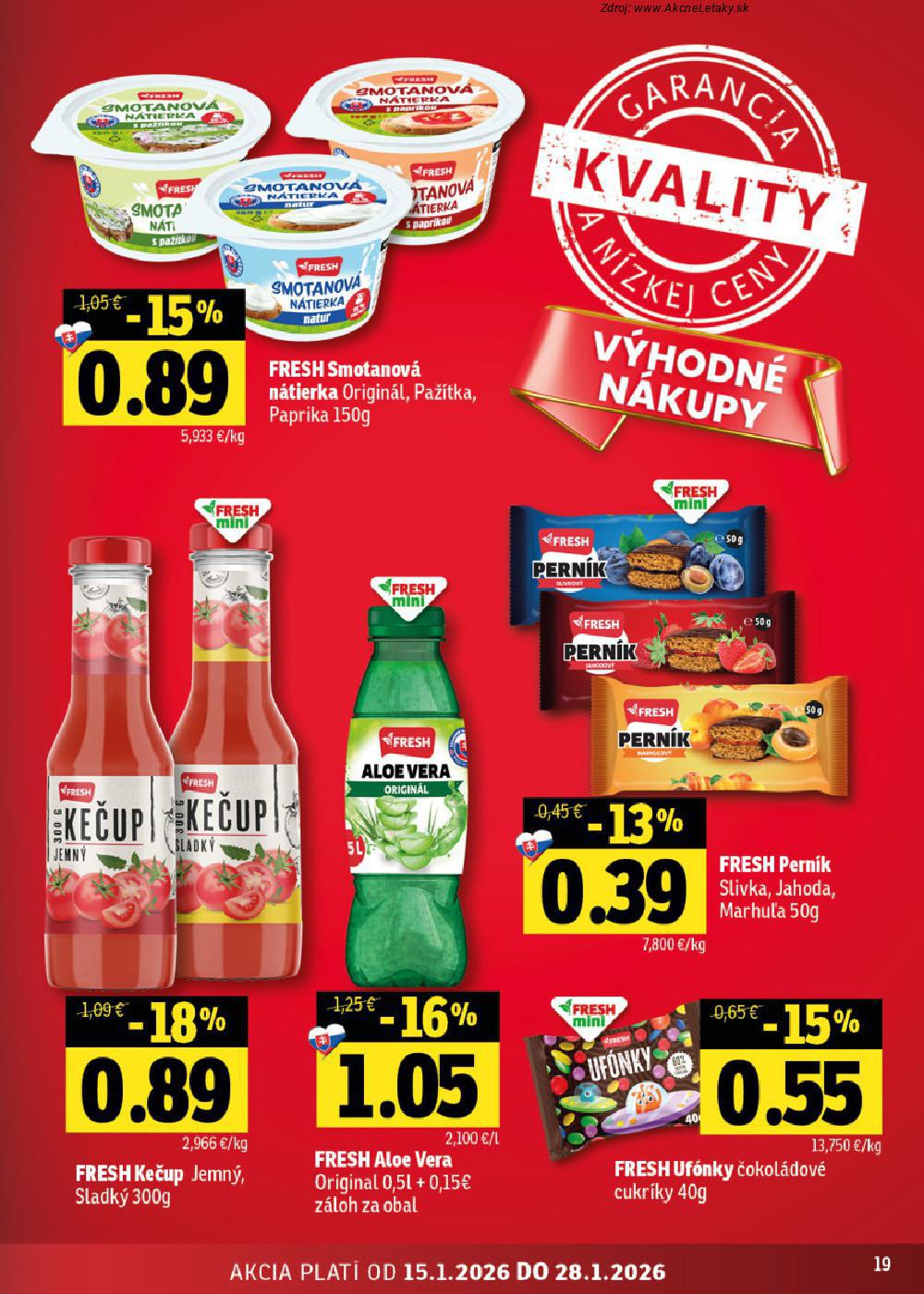 Leták FRESH (15. 1. - 28. 1. 2026) - strana 19 z 44