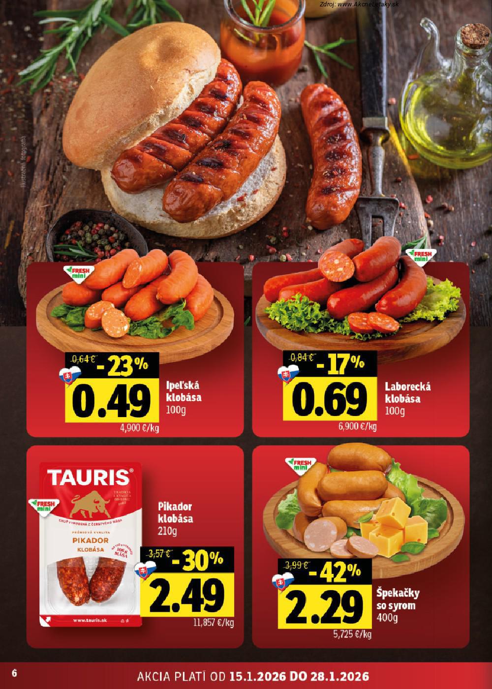 Leták FRESH (15. 1. - 28. 1. 2026) - strana 6 z 44