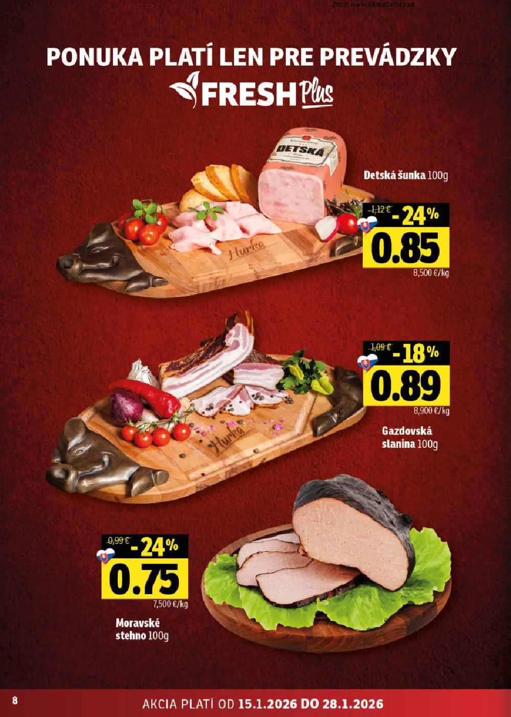 Leták FRESH (15. 1. - 28. 1. 2026) - strana 8 z 44
