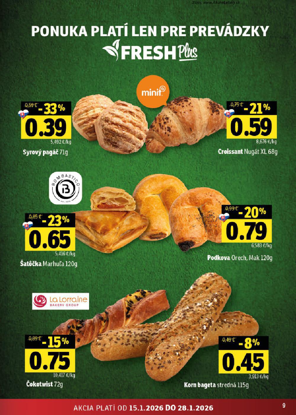 Leták FRESH (15. 1. - 28. 1. 2026) - strana 9 z 44
