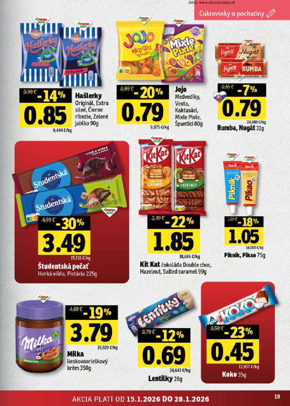 Leták FRESH (15. 1. - 28. 1. 2026) - strana 19 z 38