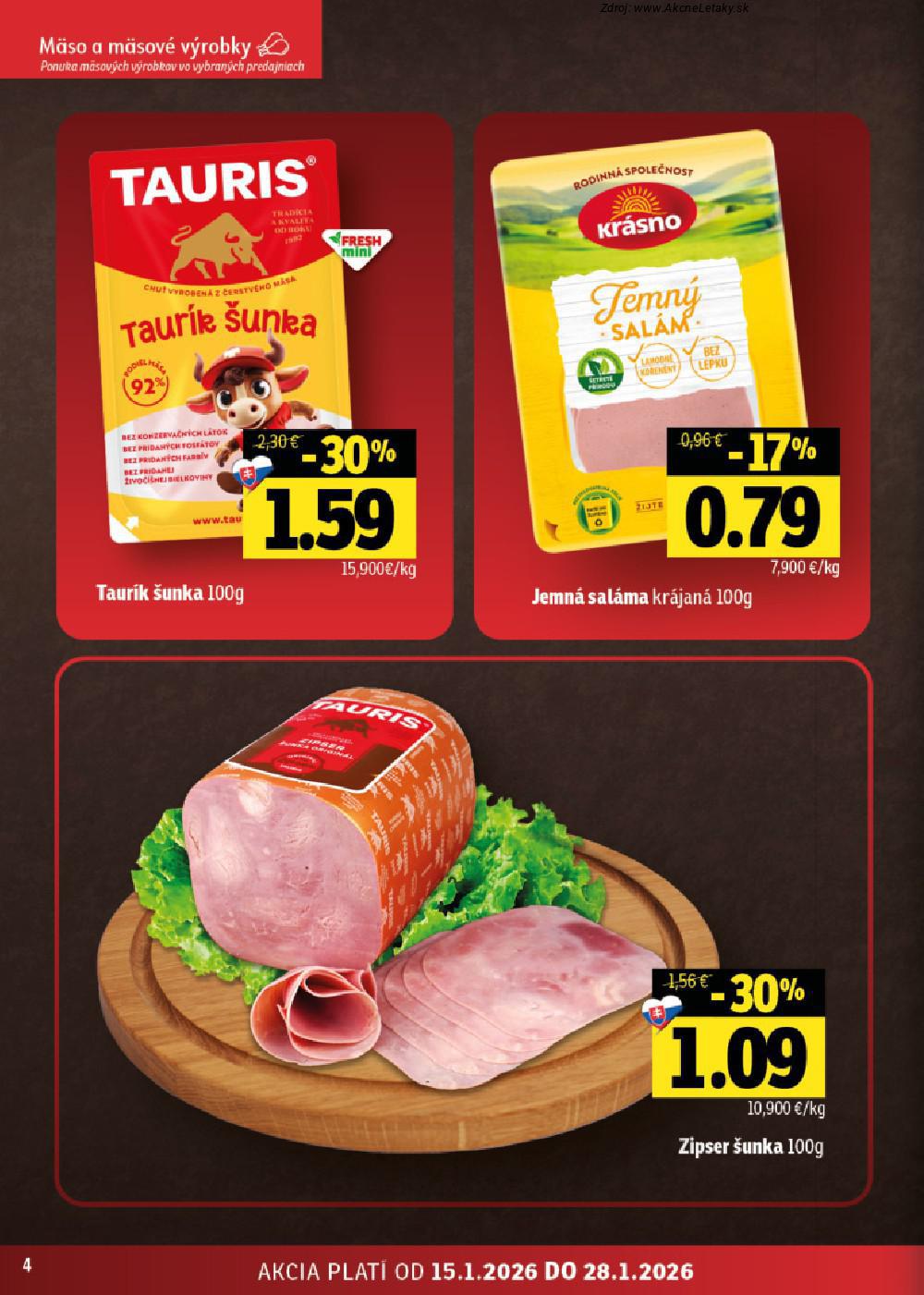 Leták FRESH (15. 1. - 28. 1. 2026) - strana 4 z 38