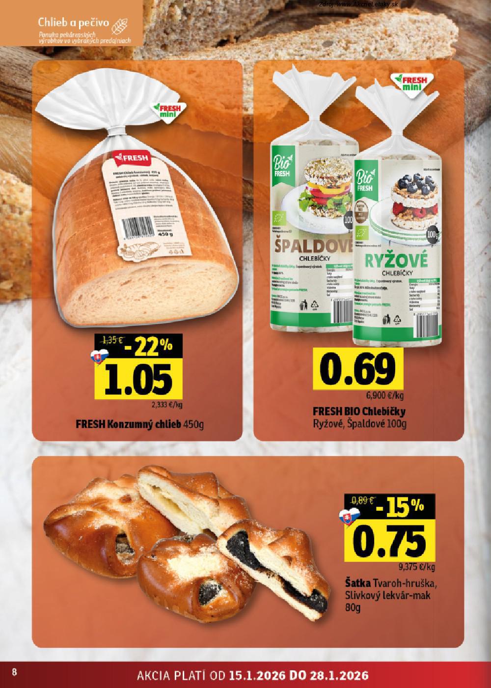Leták FRESH (15. 1. - 28. 1. 2026) - strana 8 z 38