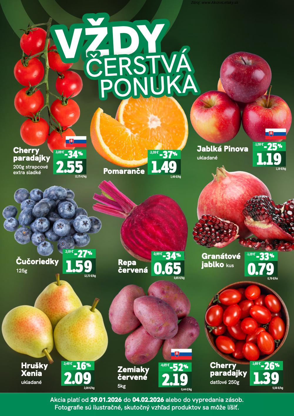 Leták FRESH (29. 1. - 4. 2. 2026) - strana 3 z 4