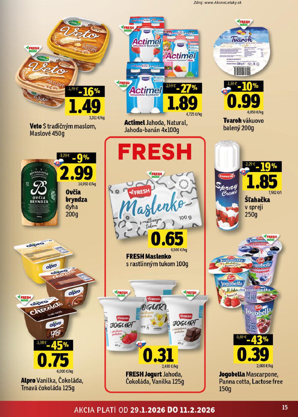 Leták FRESH (29. 1. - 11. 2. 2026) - strana 15 z 44