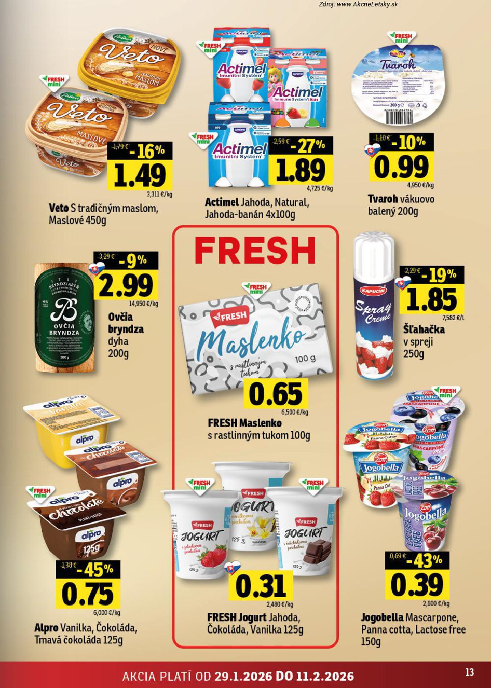 Leták FRESH (29. 1. - 11. 2. 2026) - strana 13 z 40
