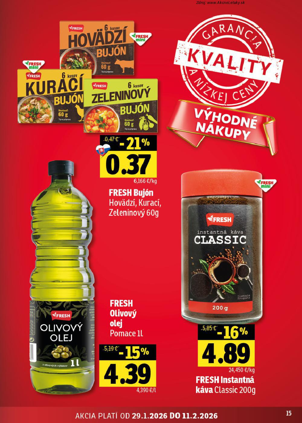 Leták FRESH (29. 1. - 11. 2. 2026) - strana 15 z 40