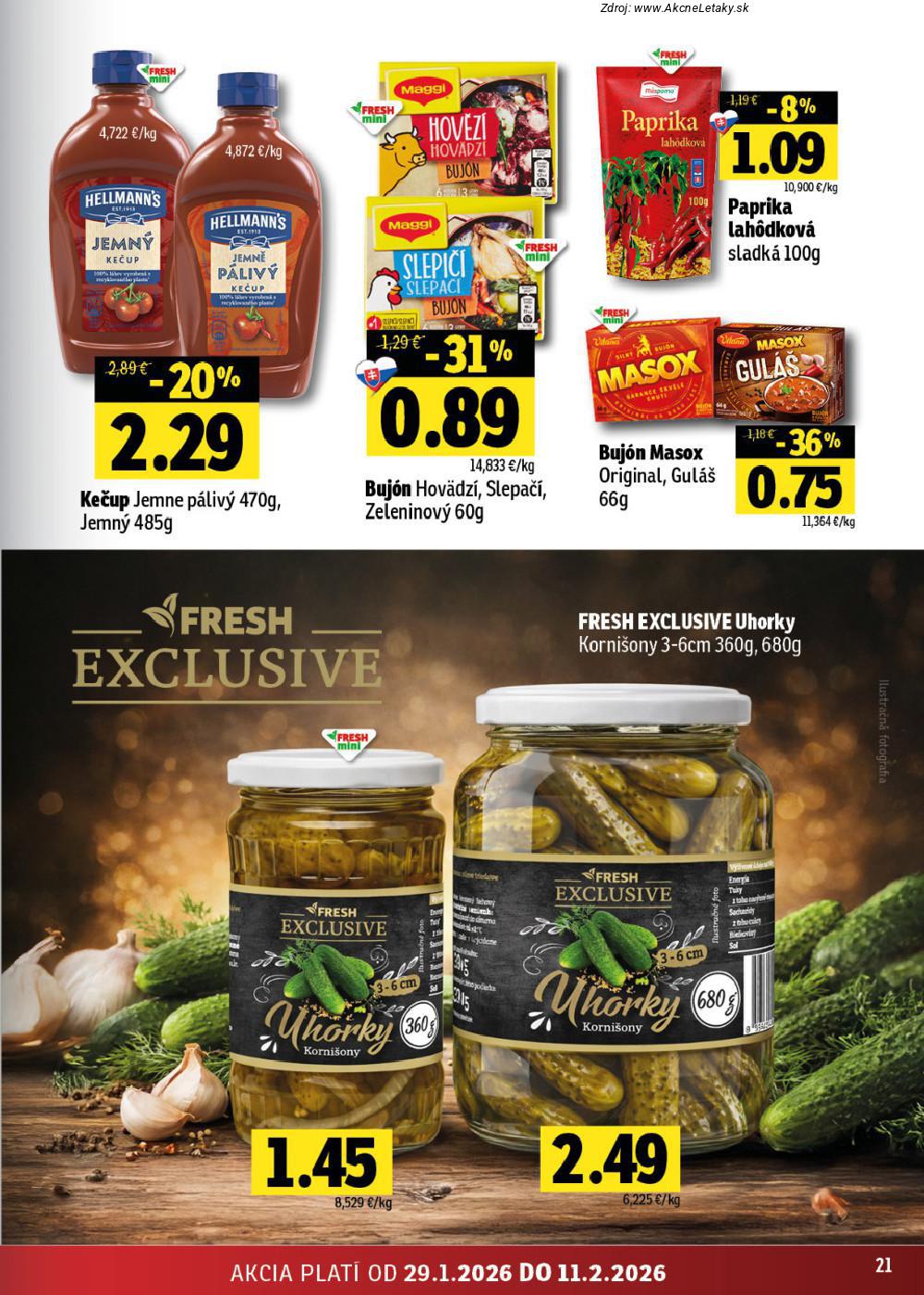 Leták FRESH (29. 1. - 11. 2. 2026) - strana 21 z 40