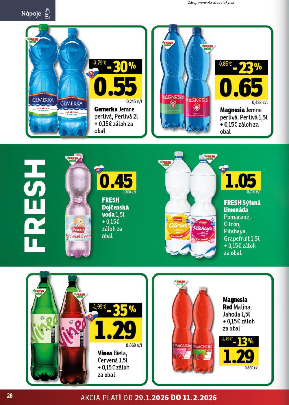 Leták FRESH (29. 1. - 11. 2. 2026) - strana 28 z 40