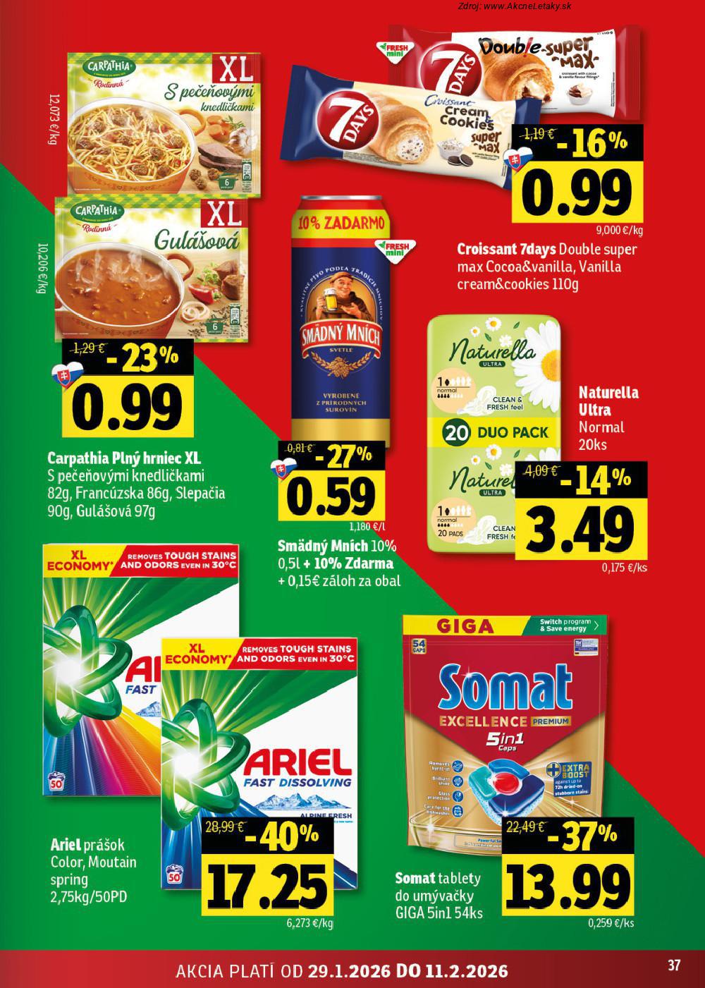 Leták FRESH (29. 1. - 11. 2. 2026) - strana 37 z 40