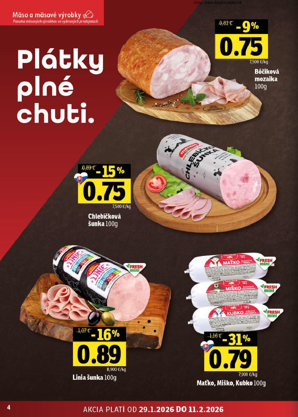Leták FRESH (29. 1. - 11. 2. 2026) - strana 4 z 40