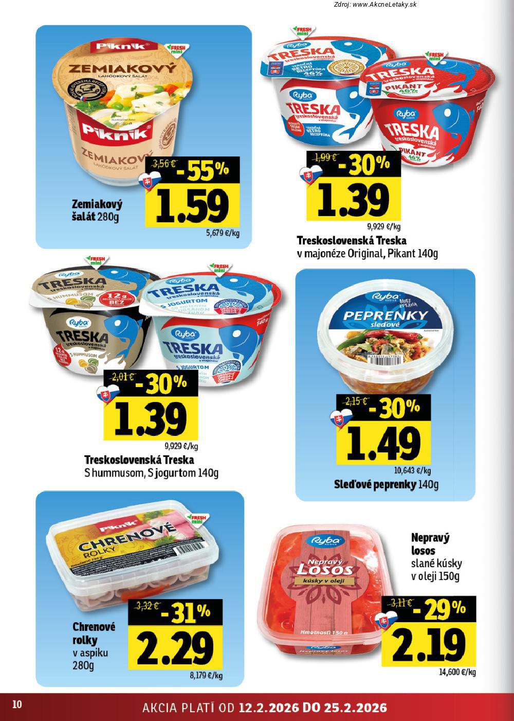 Leták FRESH (12. 2. - 25. 2. 2026) - strana 10 z 42