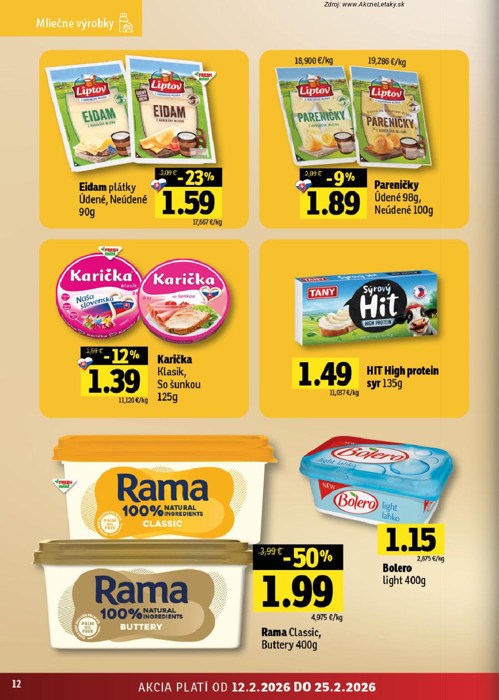 Leták FRESH (12. 2. - 25. 2. 2026) - strana 12 z 42