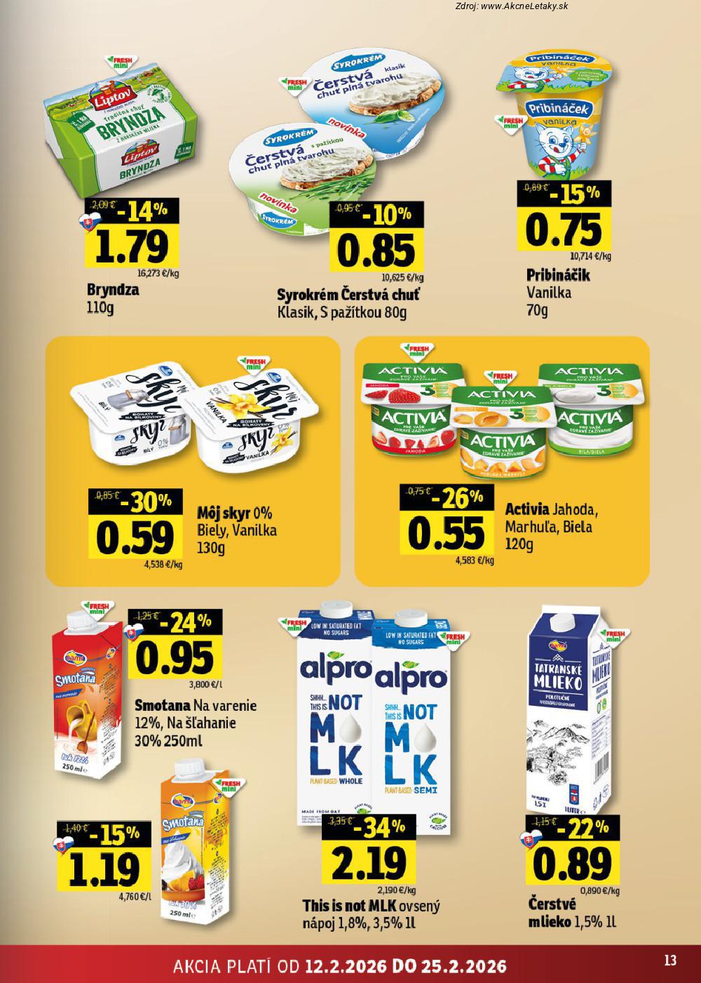 Leták FRESH (12. 2. - 25. 2. 2026) - strana 13 z 42
