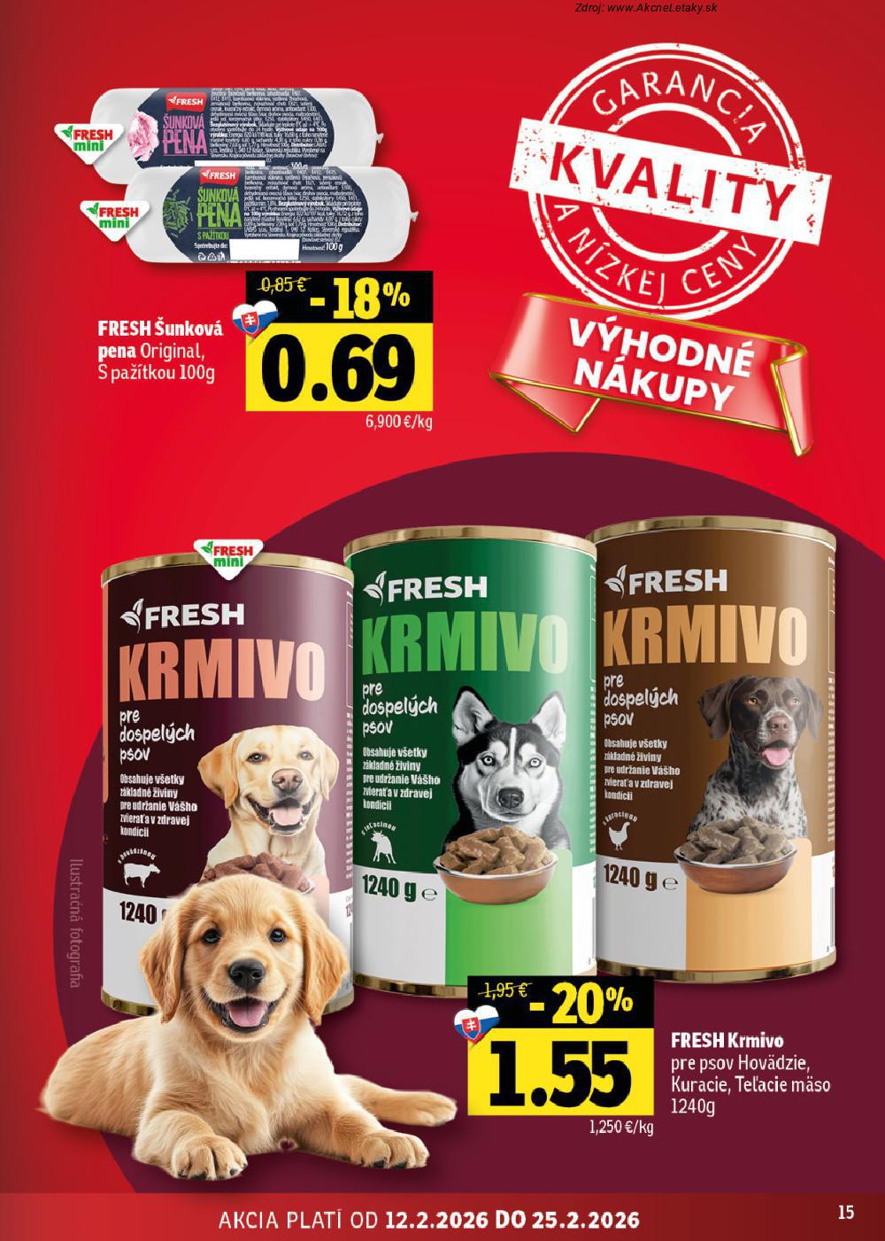 Leták FRESH (12. 2. - 25. 2. 2026) - strana 15 z 42