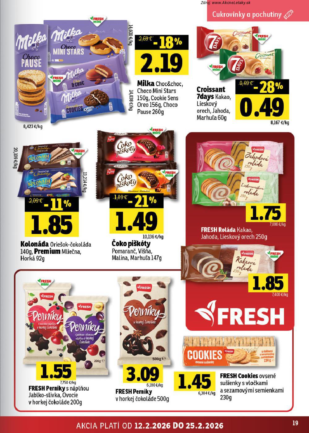 Leták FRESH (12. 2. - 25. 2. 2026) - strana 19 z 42