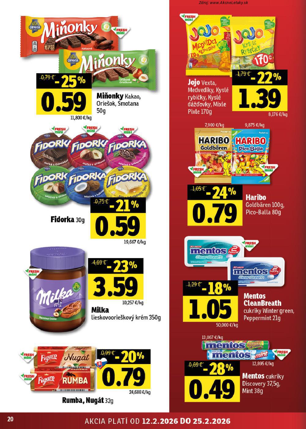 Leták FRESH (12. 2. - 25. 2. 2026) - strana 20 z 42