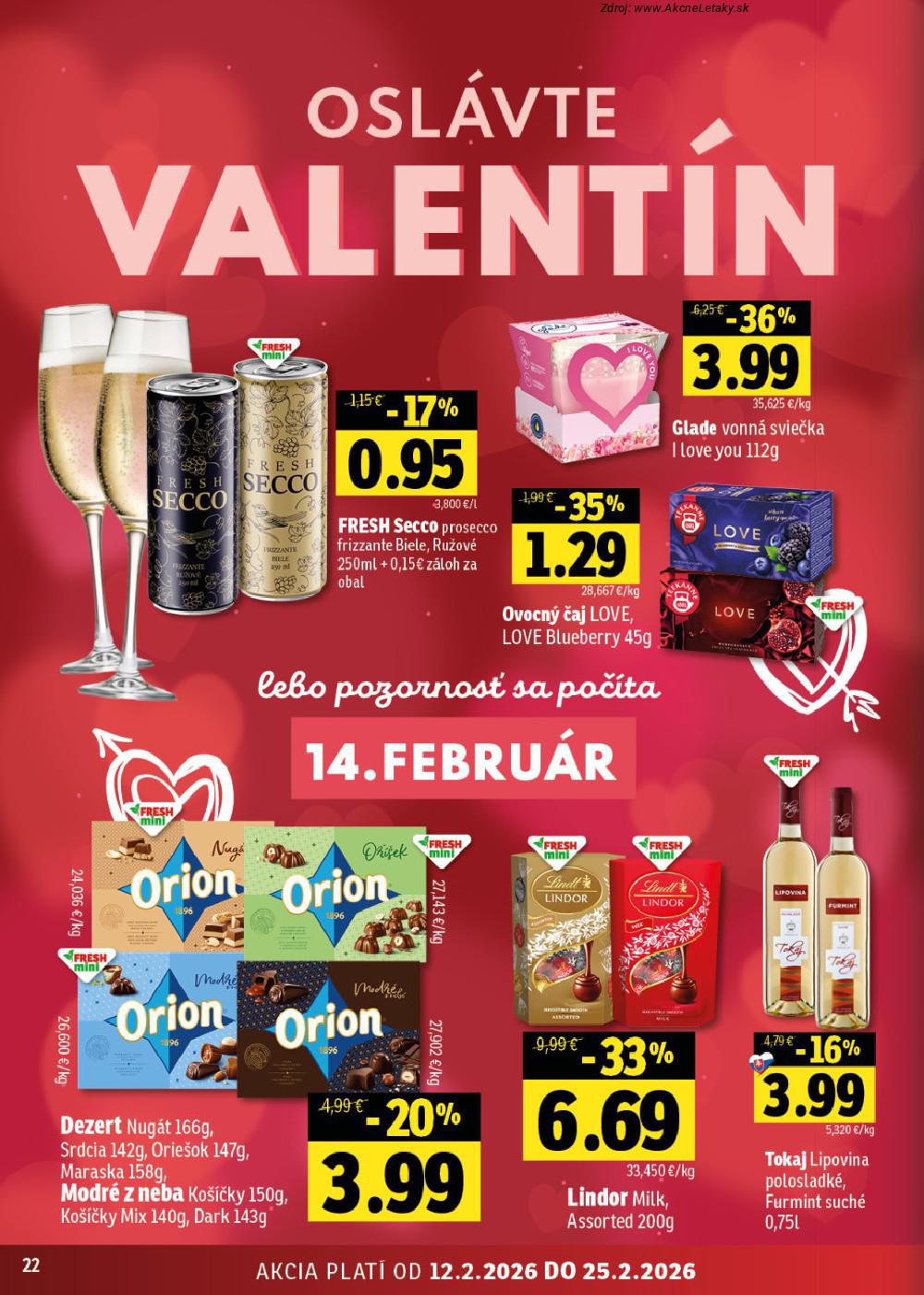 Leták FRESH (12. 2. - 25. 2. 2026) - strana 22 z 42