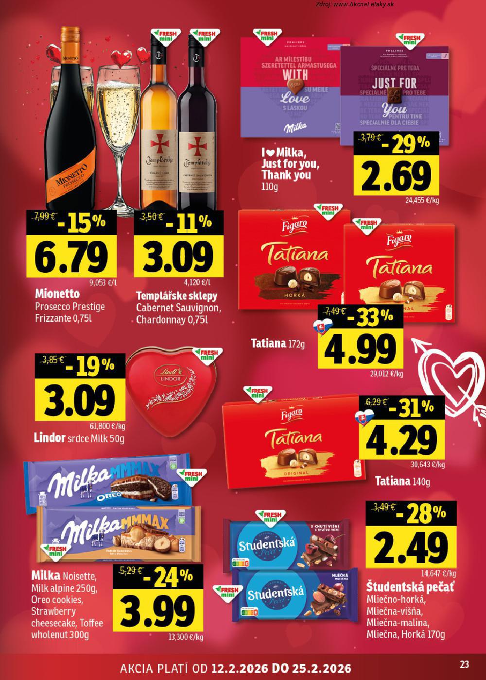 Leták FRESH (12. 2. - 25. 2. 2026) - strana 23 z 42