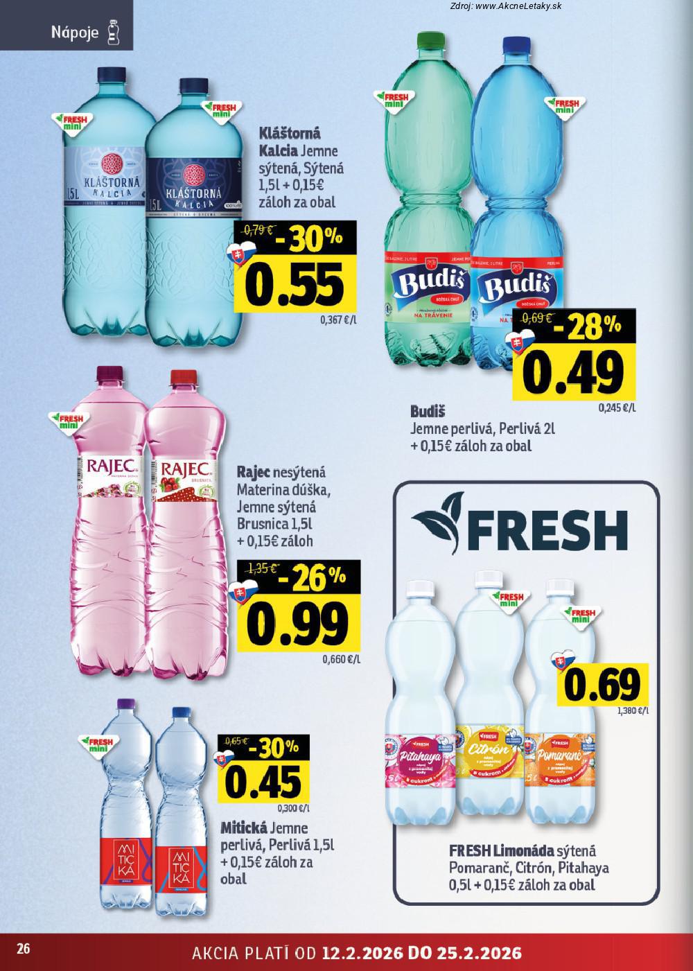Leták FRESH (12. 2. - 25. 2. 2026) - strana 26 z 42