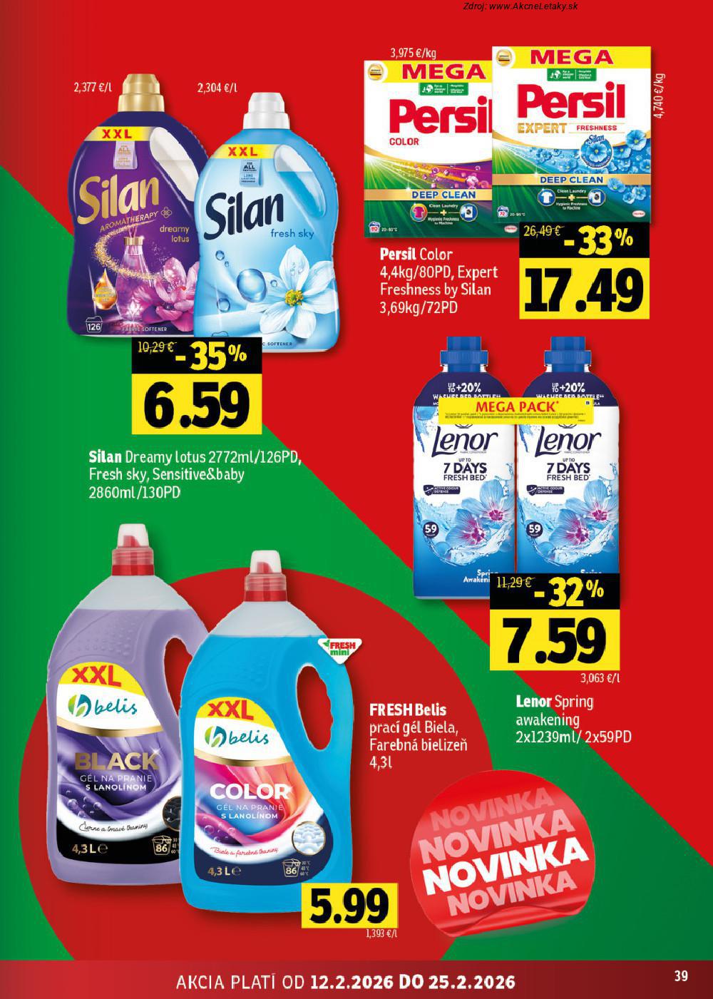 Leták FRESH (12. 2. - 25. 2. 2026) - strana 39 z 42