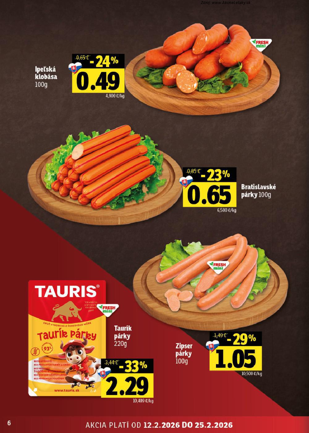 Leták FRESH (12. 2. - 25. 2. 2026) - strana 6 z 42