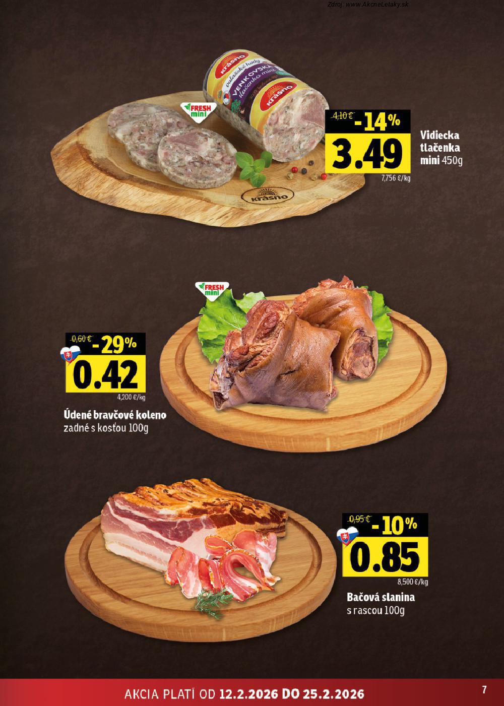 Leták FRESH (12. 2. - 25. 2. 2026) - strana 7 z 42