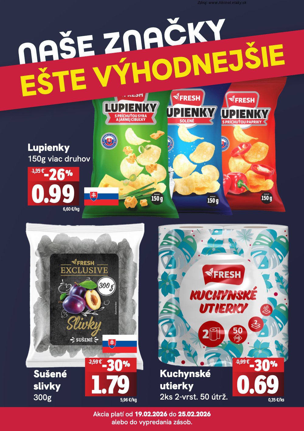 Leták FRESH (19. 2. - 25. 2. 2026) - strana 4 z 4
