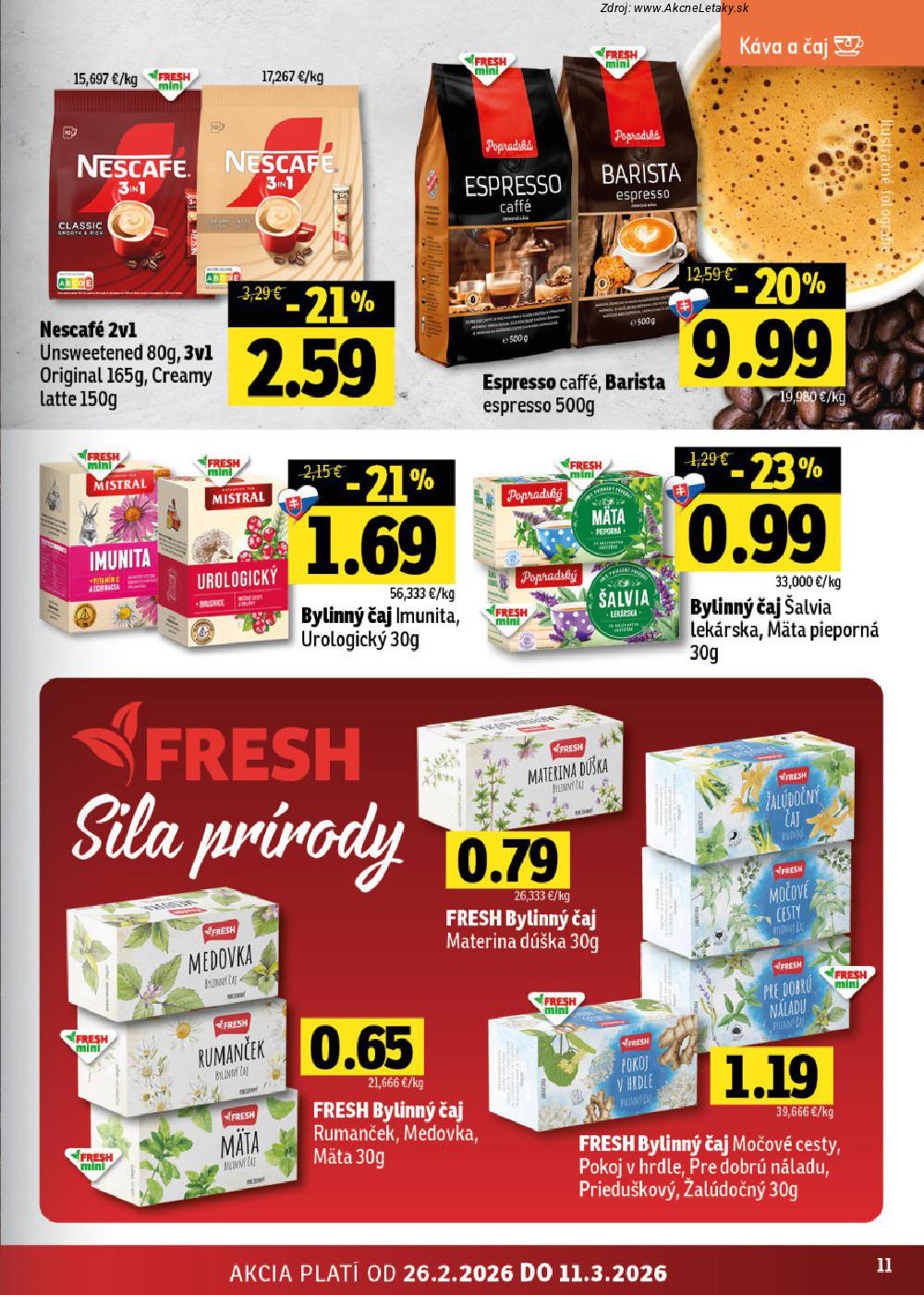 Leták FRESH (26. 2. - 11. 3. 2026) - strana 11 z 46