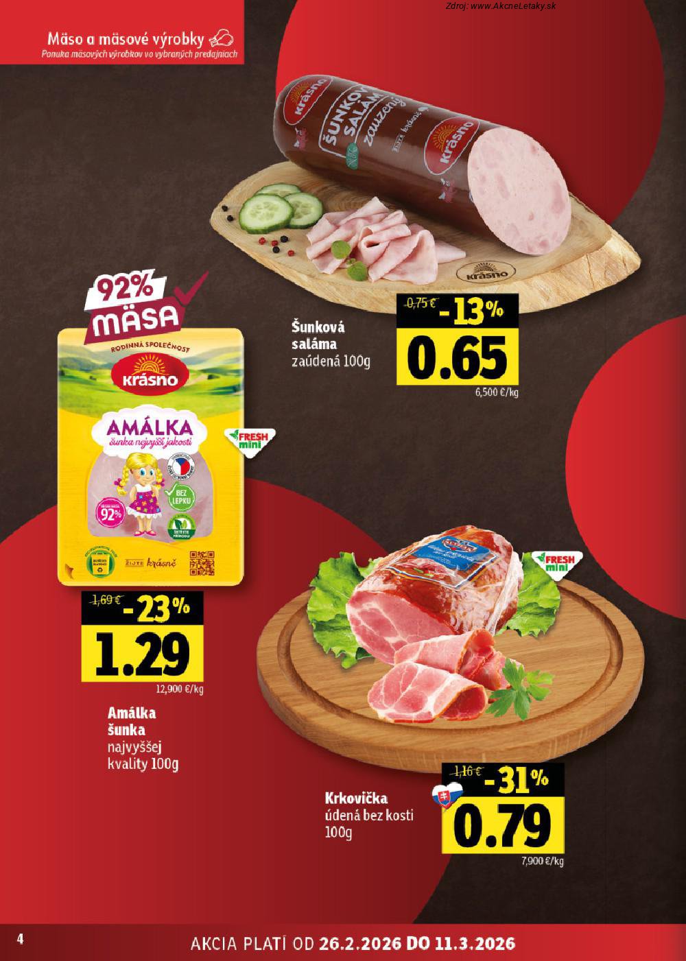 Leták FRESH (26. 2. - 11. 3. 2026) - strana 4 z 46