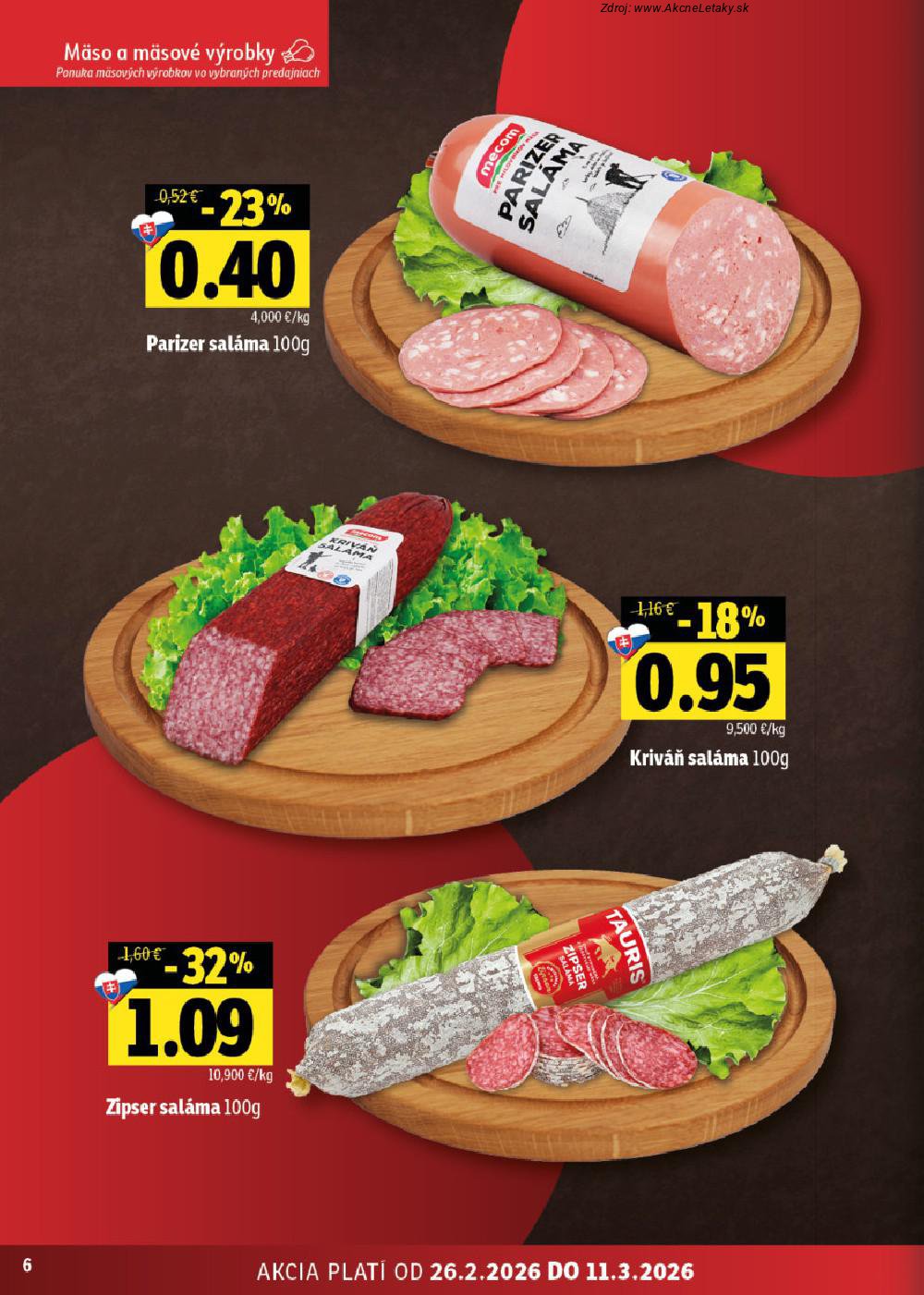 Leták FRESH (26. 2. - 11. 3. 2026) - strana 6 z 46