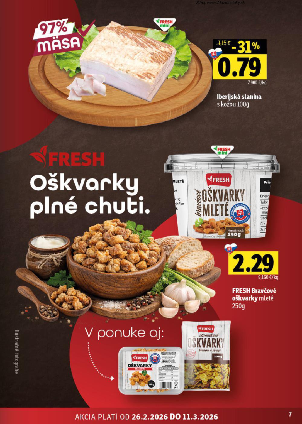 Leták FRESH (26. 2. - 11. 3. 2026) - strana 7 z 46