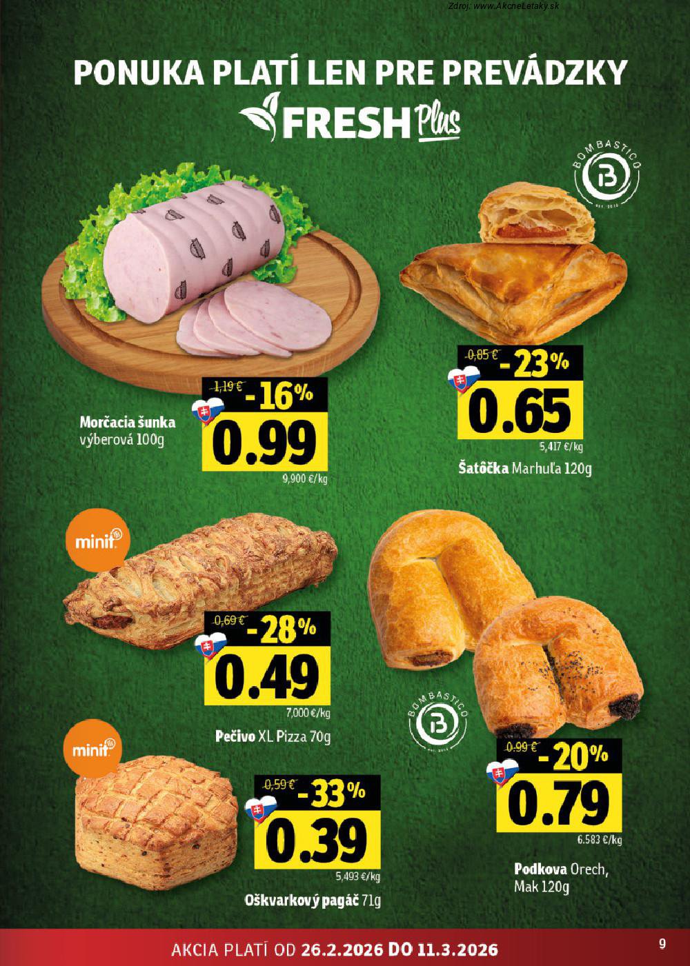 Leták FRESH (26. 2. - 11. 3. 2026) - strana 9 z 46