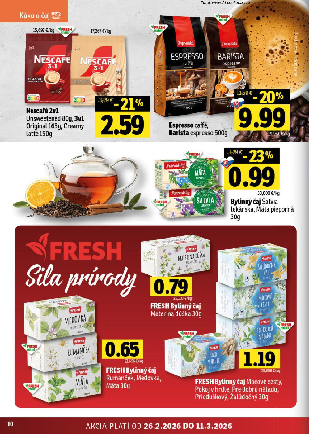 Leták FRESH (26. 2. - 11. 3. 2026) - strana 10 z 42