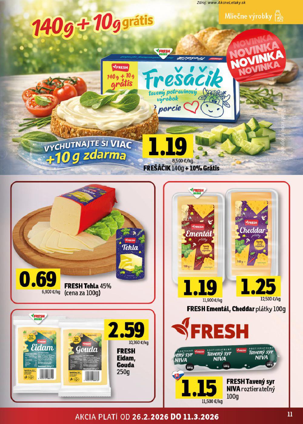 Leták FRESH (26. 2. - 11. 3. 2026) - strana 11 z 42