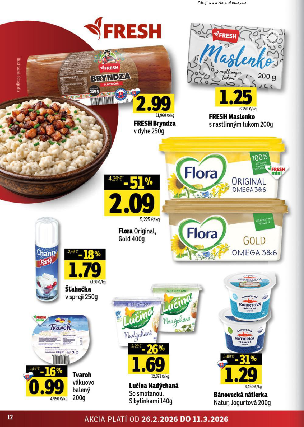 Leták FRESH (26. 2. - 11. 3. 2026) - strana 12 z 42