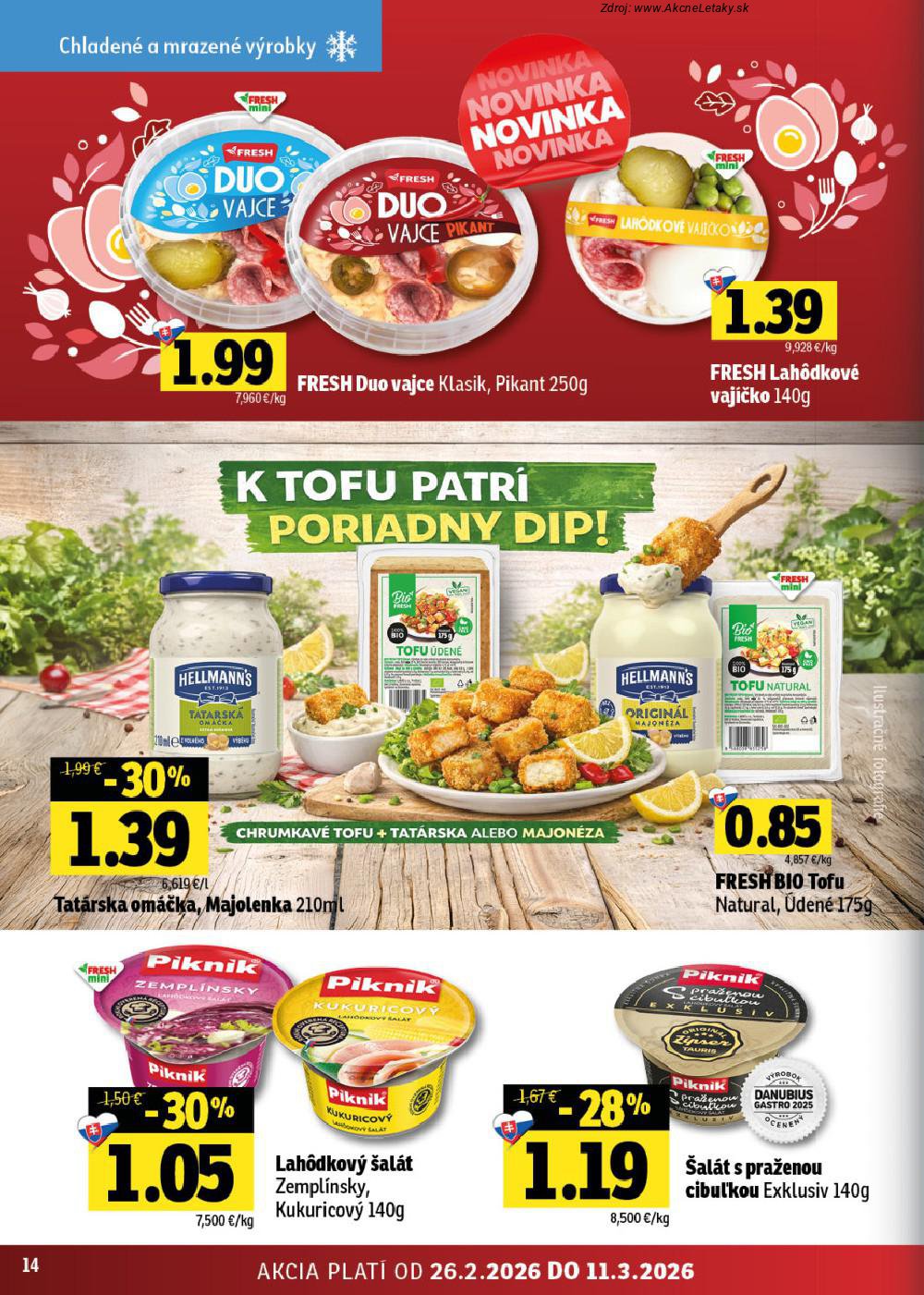 Leták FRESH (26. 2. - 11. 3. 2026) - strana 14 z 42