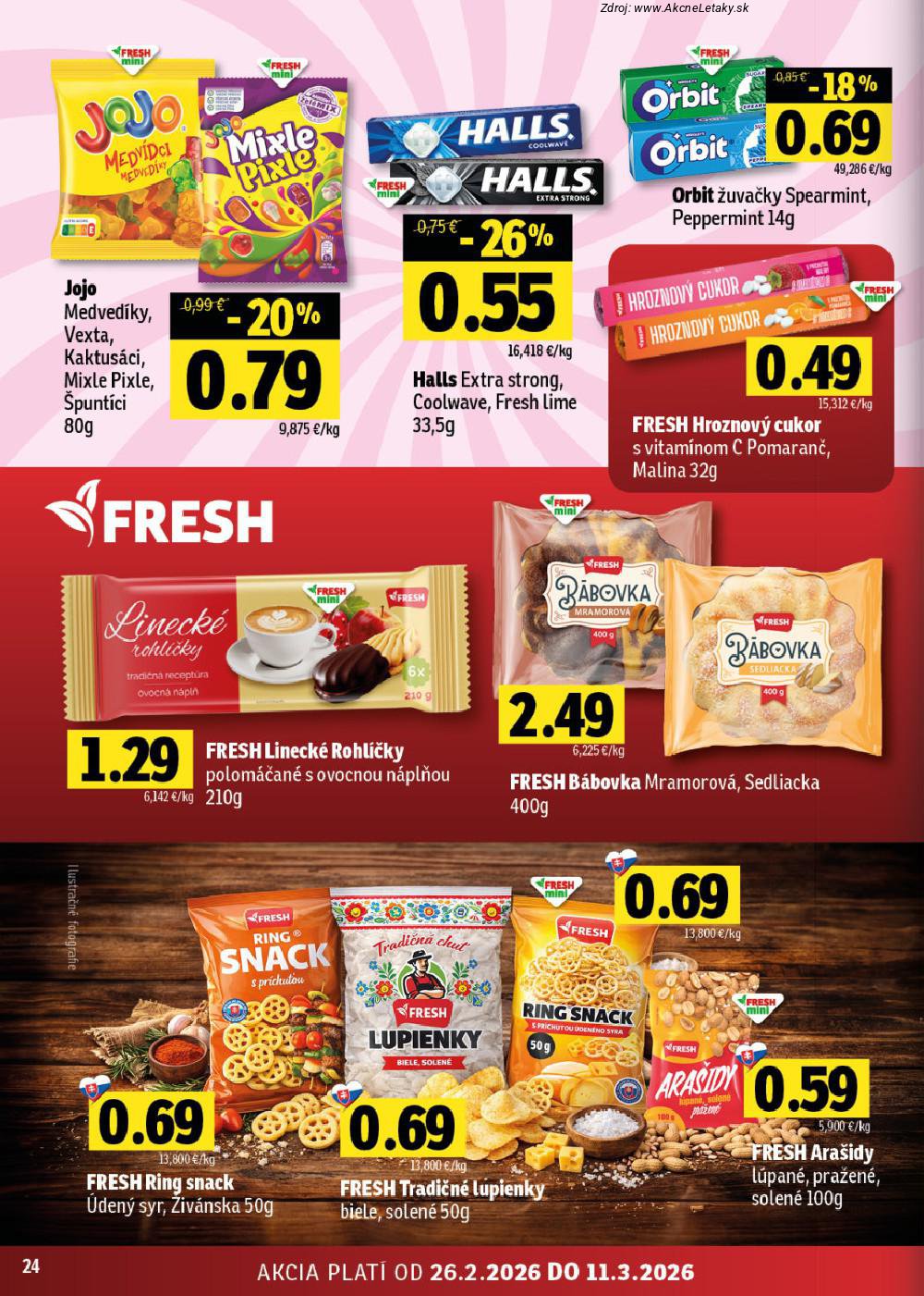 Leták FRESH (26. 2. - 11. 3. 2026) - strana 24 z 42