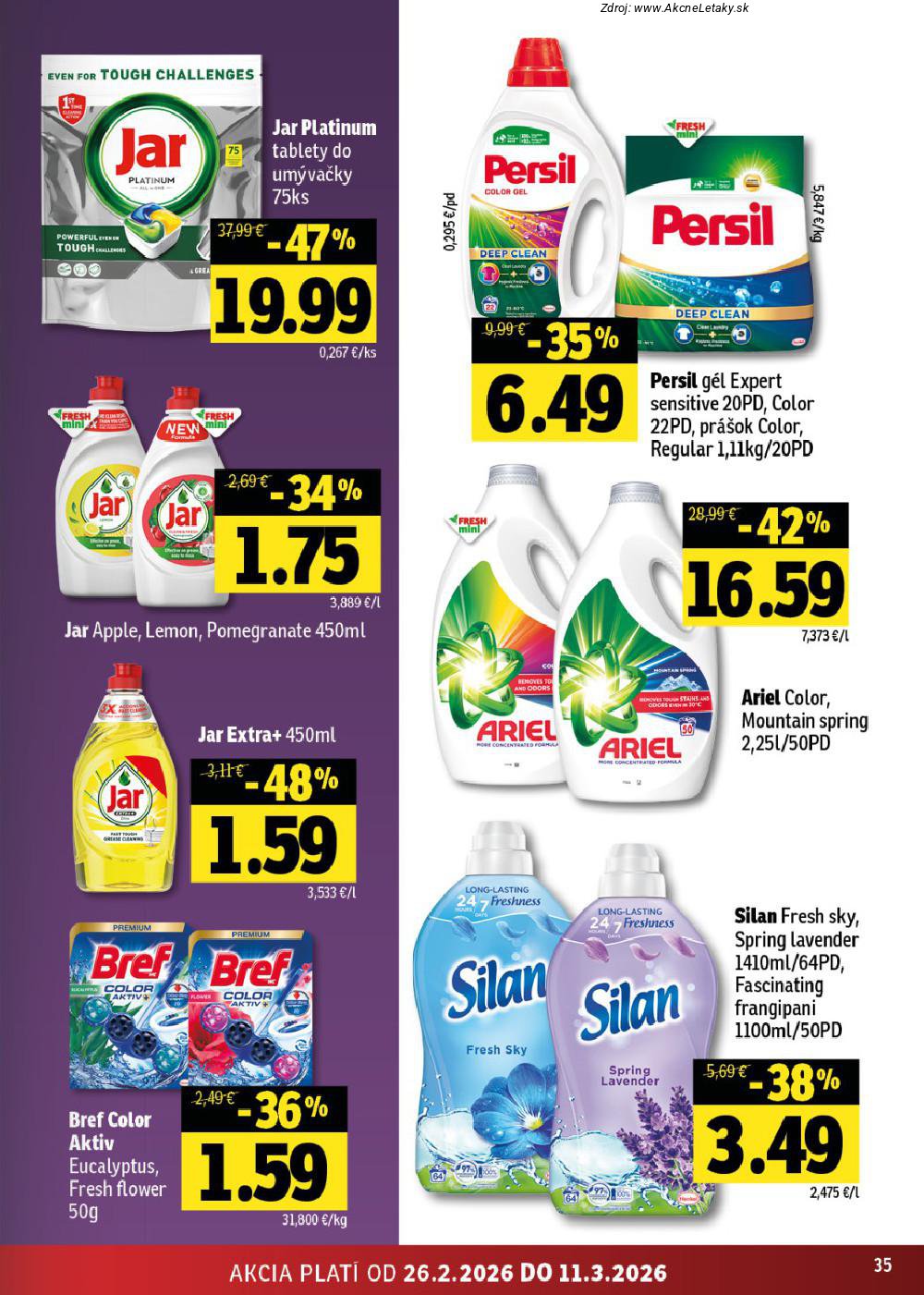 Leták FRESH (26. 2. - 11. 3. 2026) - strana 35 z 42