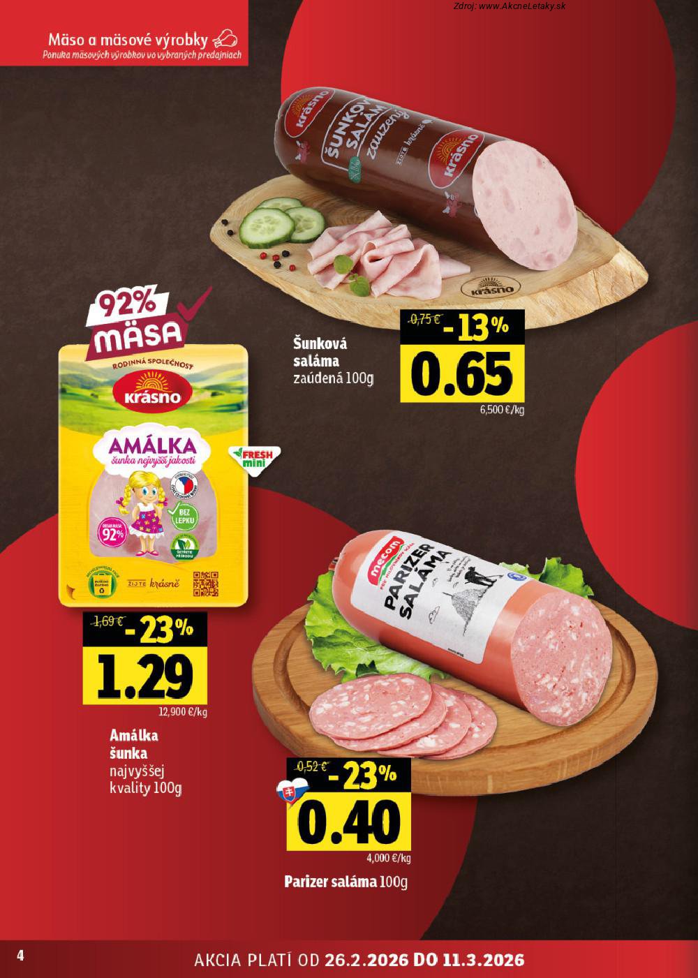 Leták FRESH (26. 2. - 11. 3. 2026) - strana 4 z 42