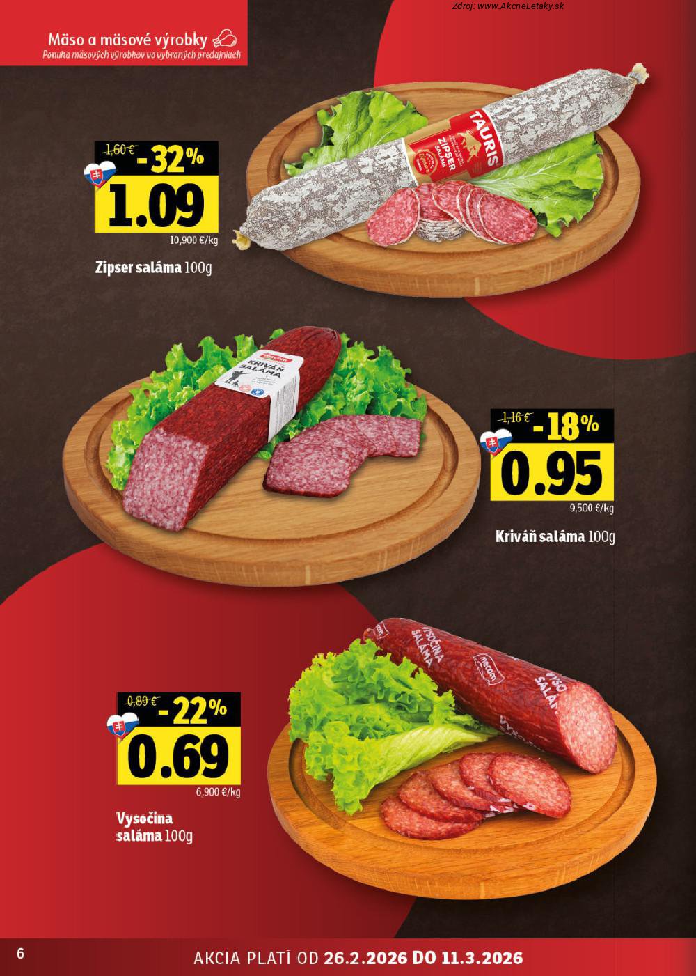 Leták FRESH (26. 2. - 11. 3. 2026) - strana 6 z 42
