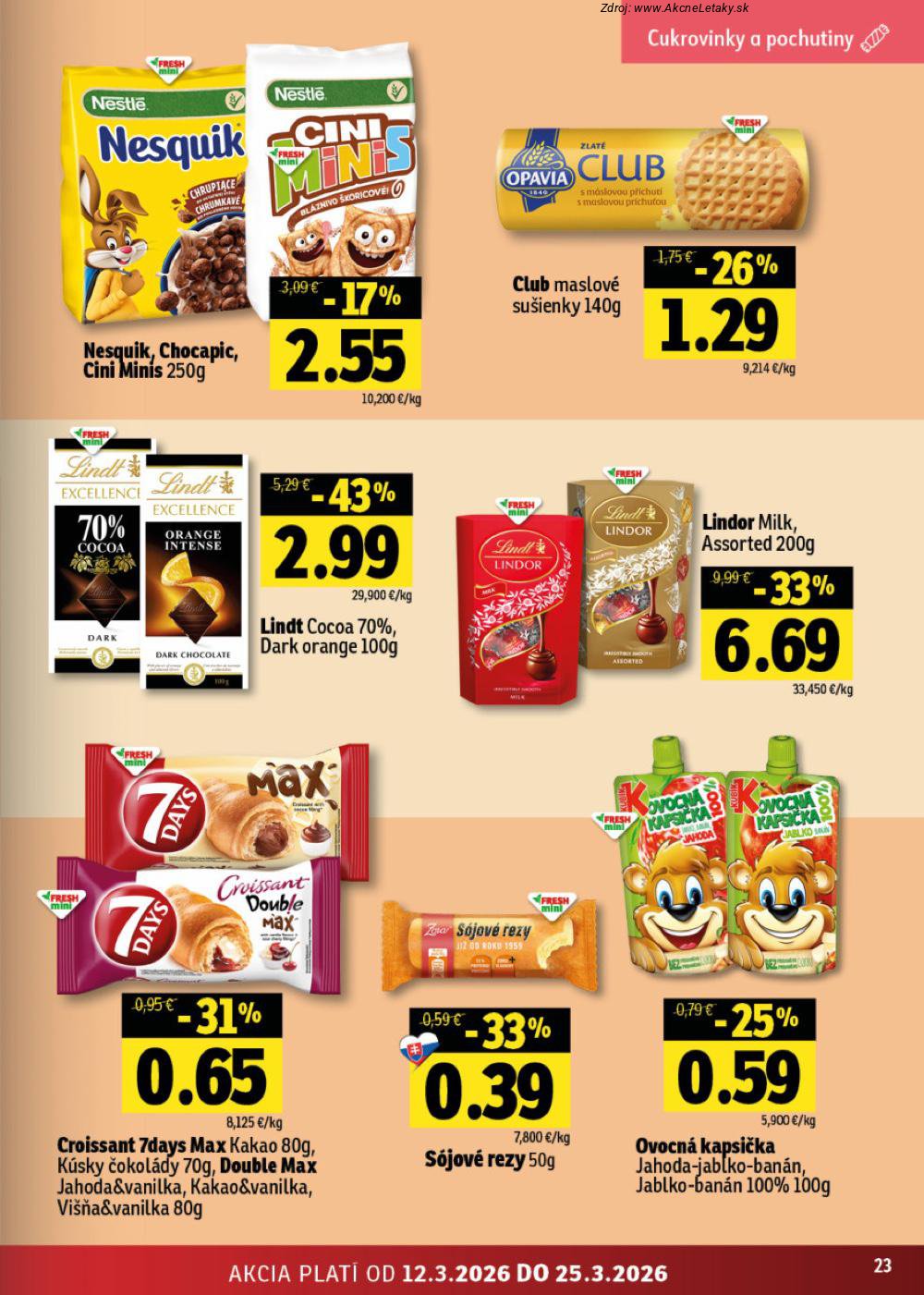 Leták FRESH (12. 3. - 25. 3. 2026) - strana 23 z 46