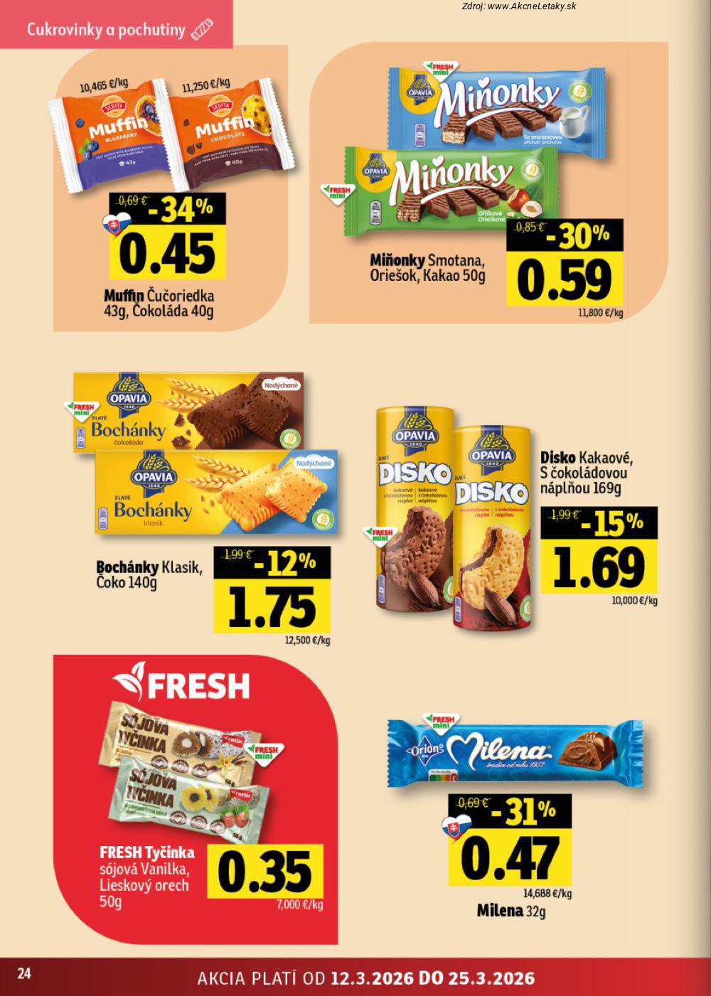 Leták FRESH (12. 3. - 25. 3. 2026) - strana 24 z 46
