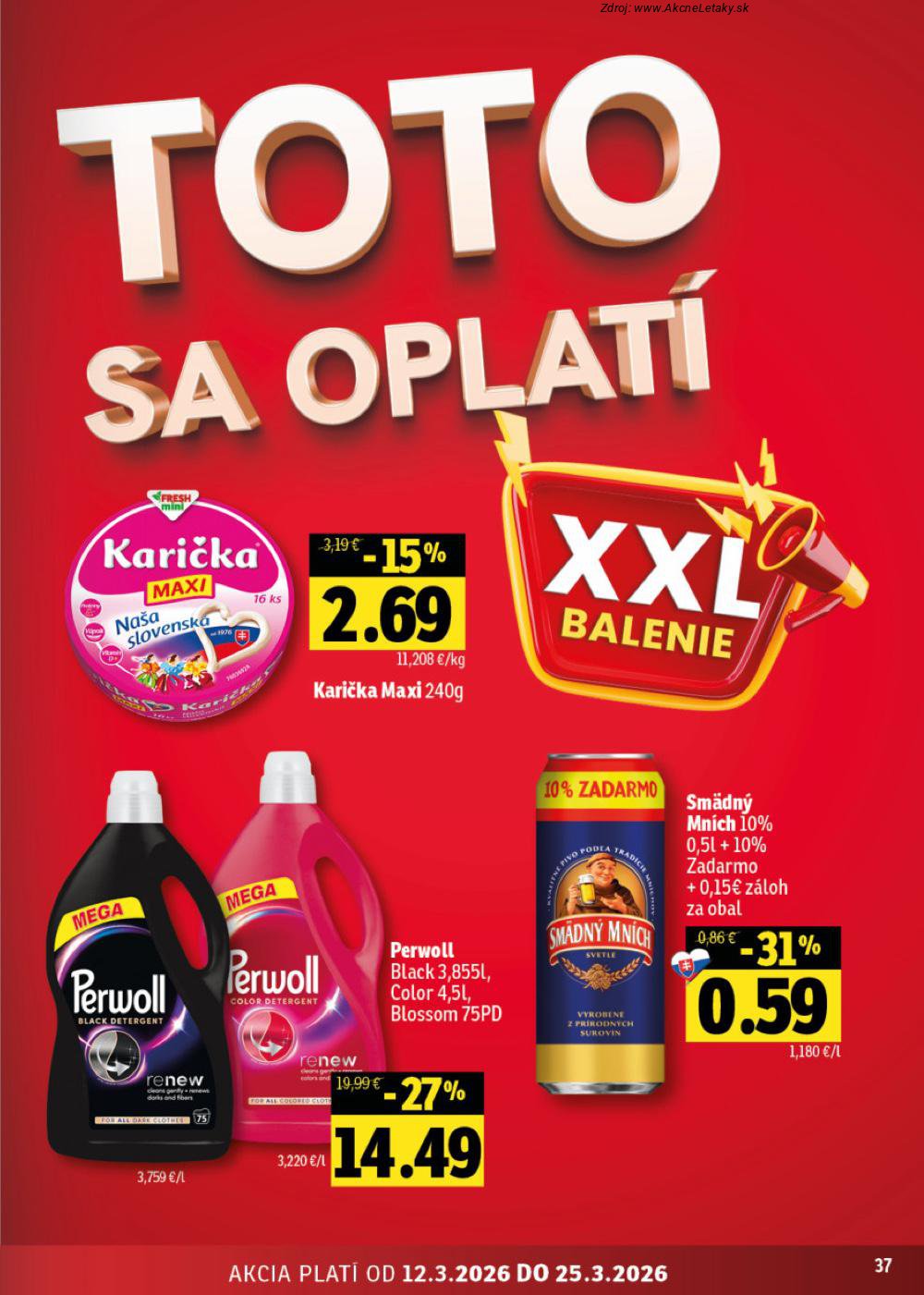 Leták FRESH (12. 3. - 25. 3. 2026) - strana 37 z 46